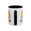 Motivation Mug - Retro Smiley Face Be Kind