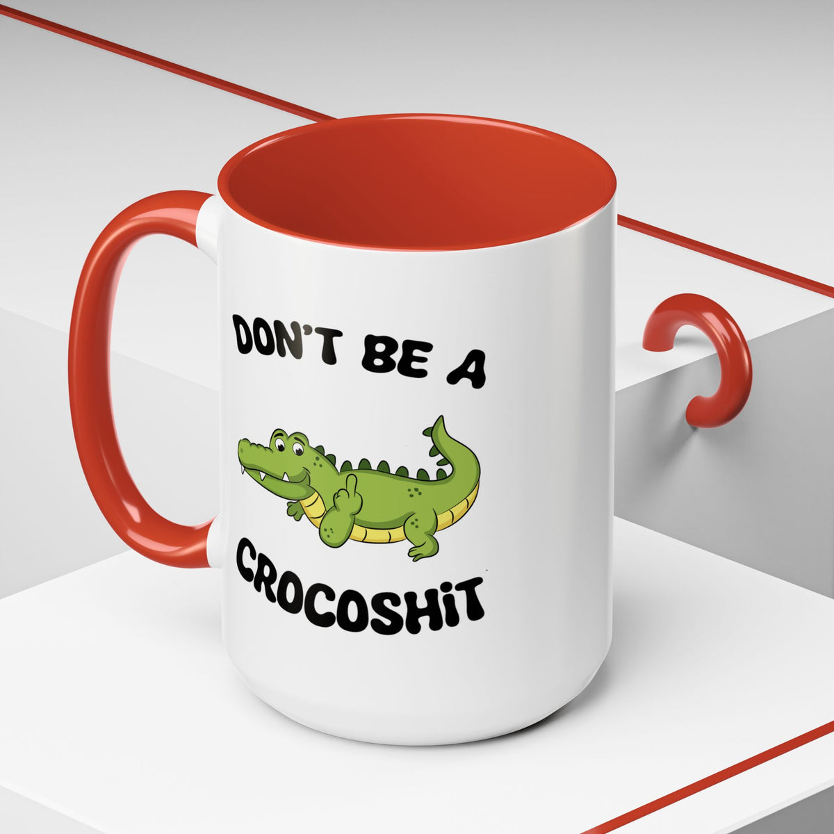 Adult Mug - Don't Be A Crocoshit