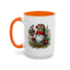 Christmas Mug - Red and Green Gnome