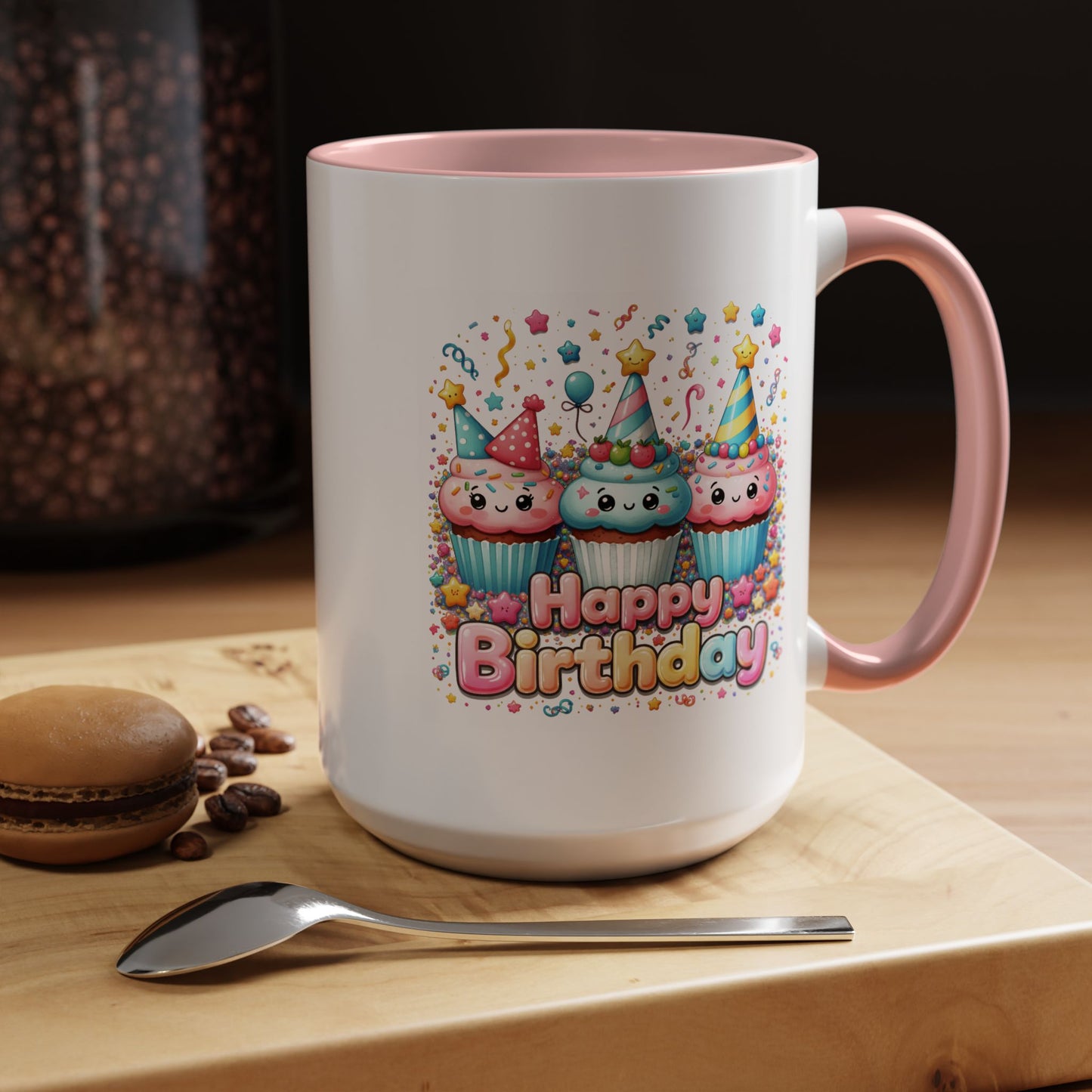 Birthday Mug - Cute Cupcakes