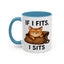 Animal Mug - If I Fits I Sits