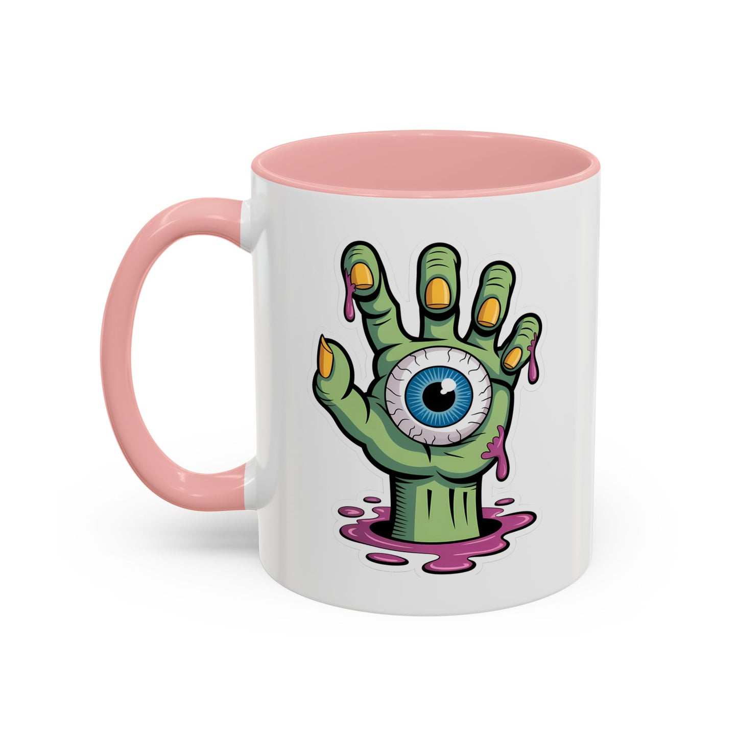 Halloween Mug - Eye Ball Hand