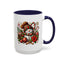 Christmas Mug - Red and Green Snowman 2