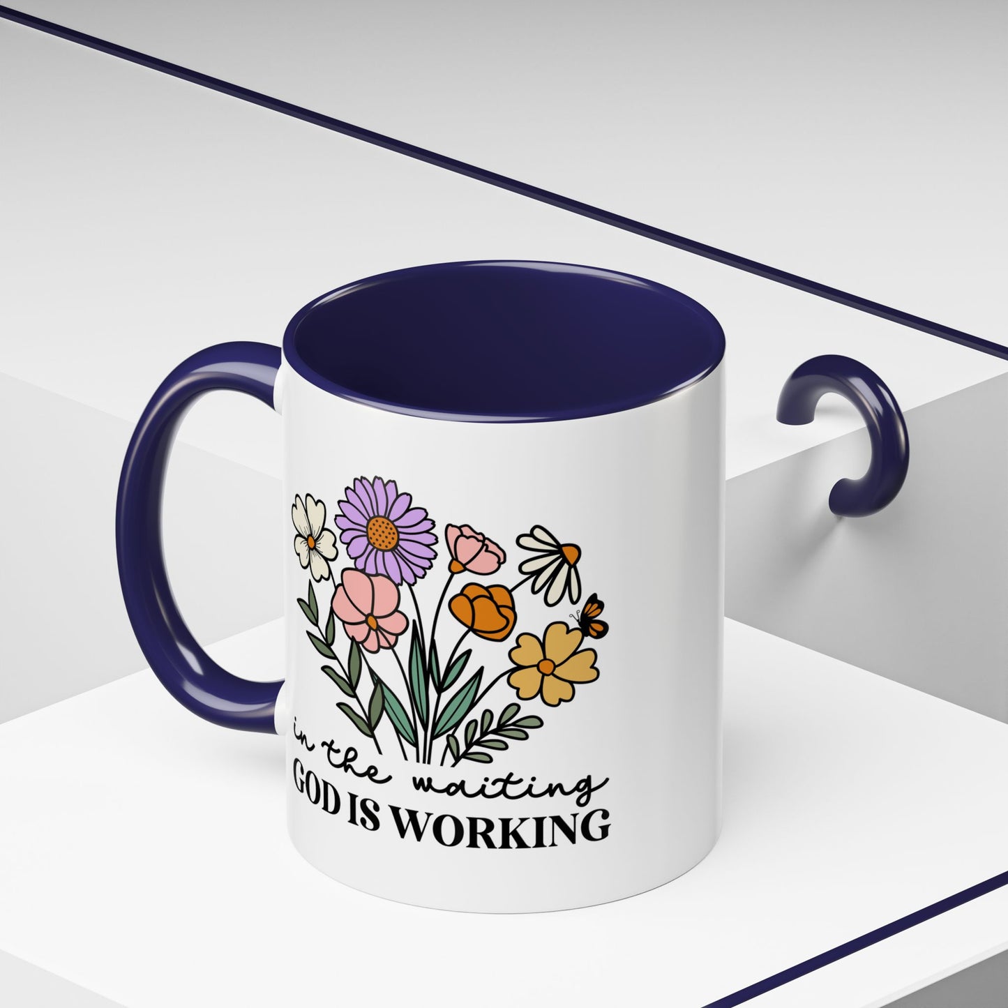 Religious Mug - In The Waiting