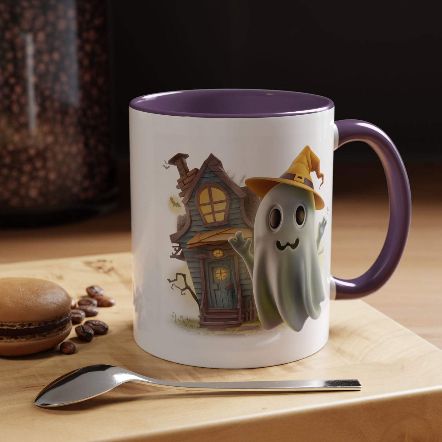 Halloween Mug - Spooky Ghost House