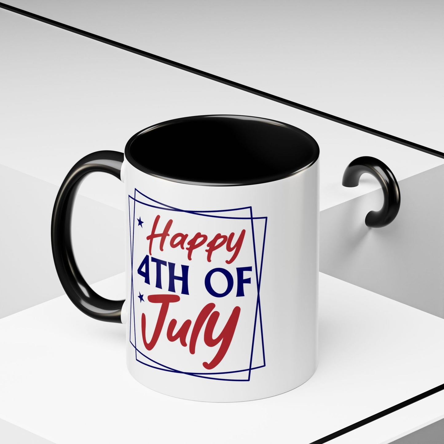 4th of July Mug - Happy Fourth of July Frames