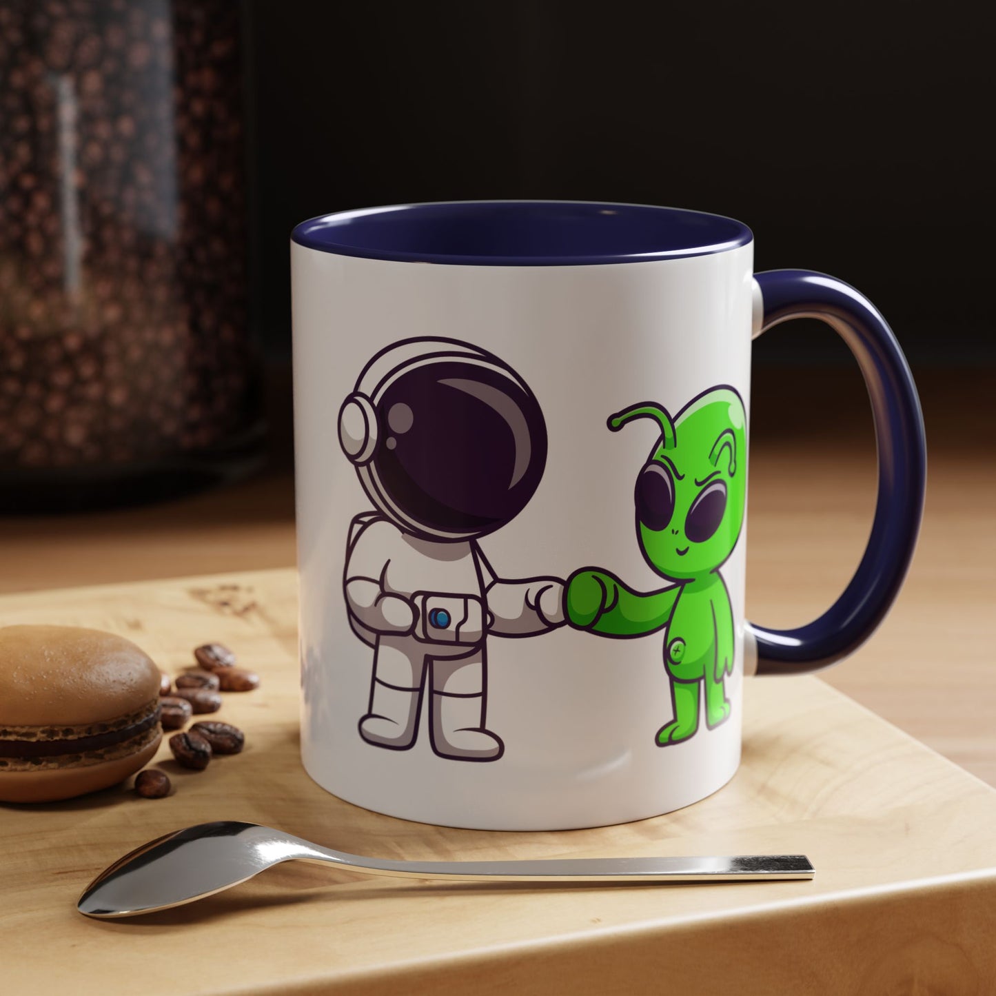 Alien Mug - Astronaut Alien Fist Pump