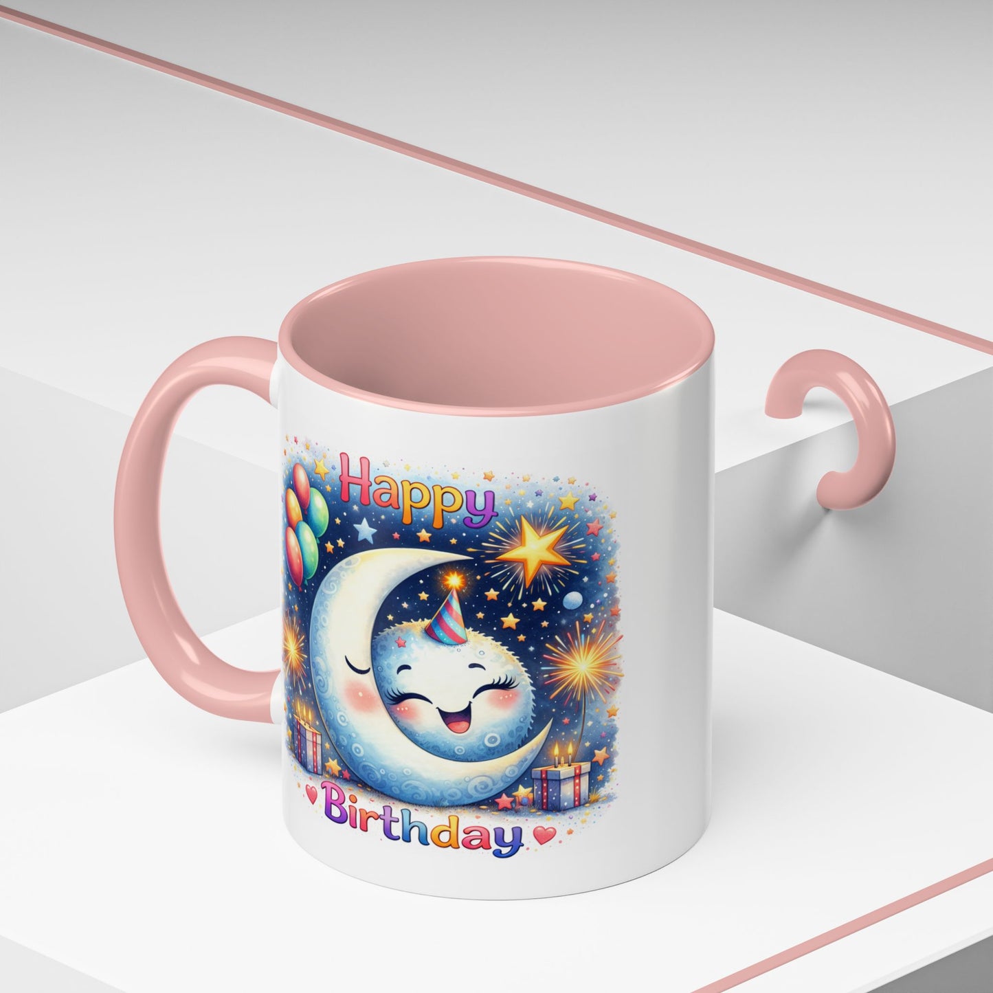 Birthday Mug - Moon and Stars