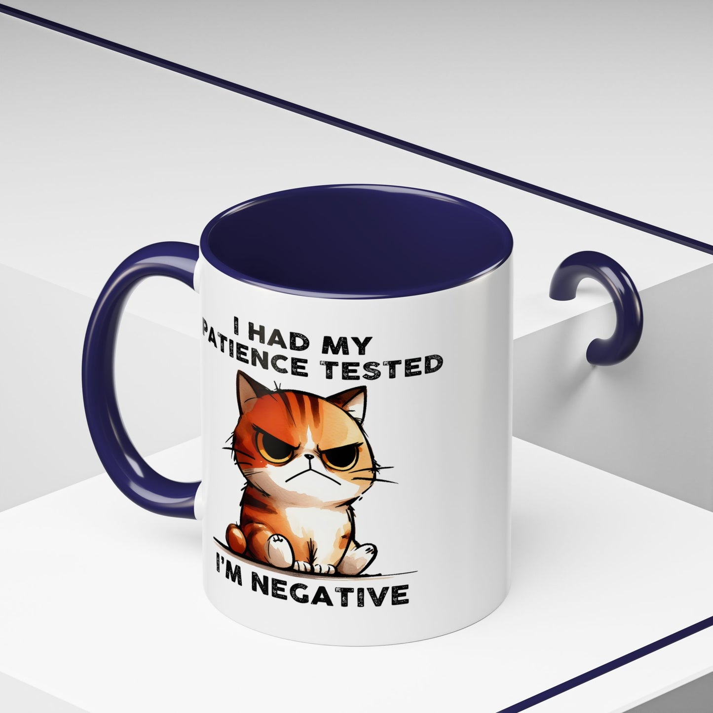 Humor Mug - I Had My Patience Tested Cat