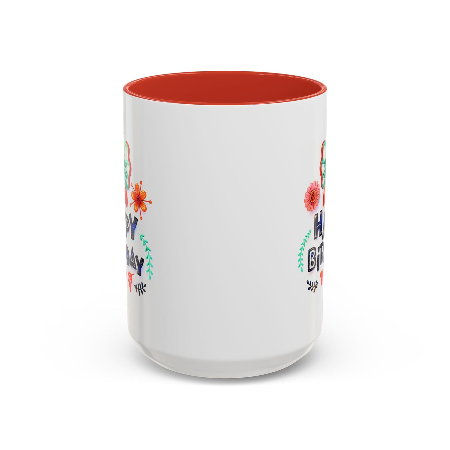 Birthday Mug - Butterfly Flowers