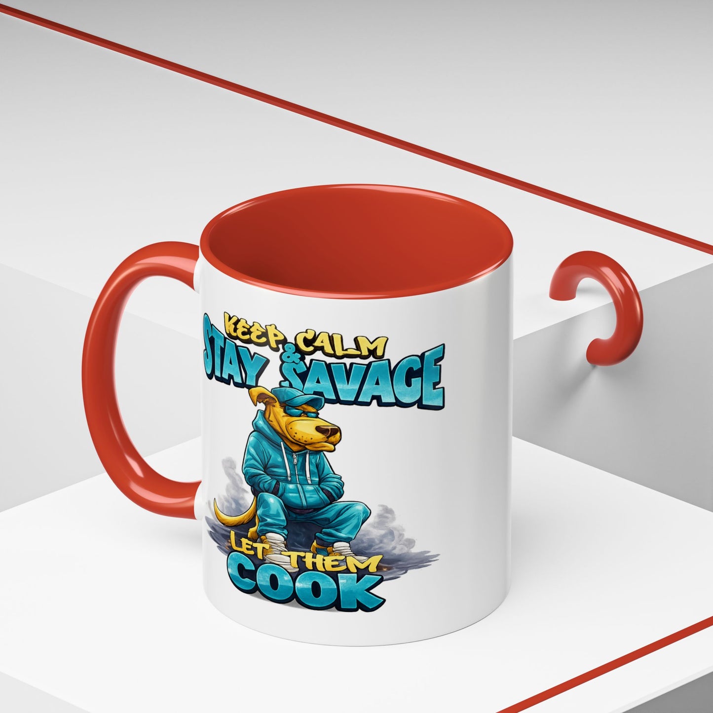 Wellness Mug - Keep Calm And Stay Savage