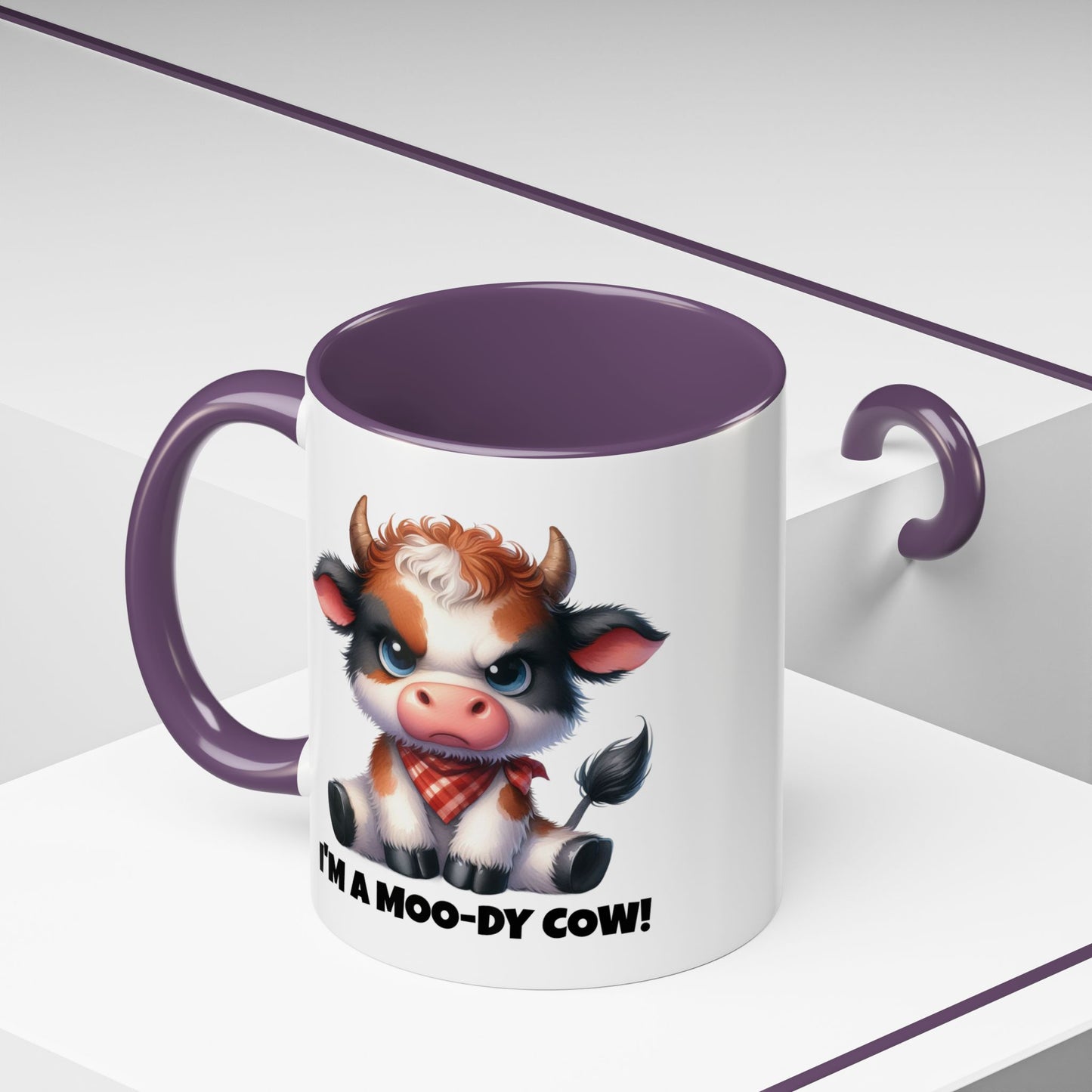 Humor Mug - I'm a Moody Cow