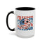 4th of July Mug - Freedom Smiley Face