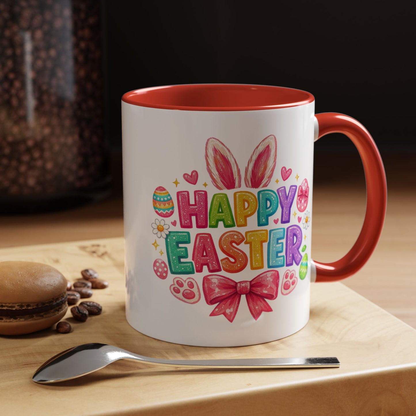 Easter Mug - Bunny Bow