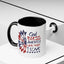 4th of July Mug - God Bless America Sunflower