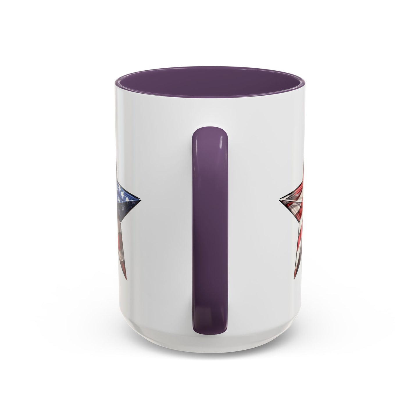4th of July Mug - American Flag Star 3