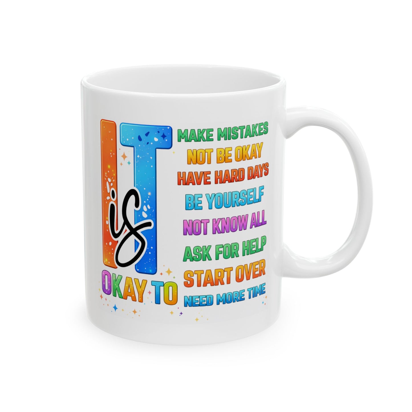 Wellness Mug - It's Ok To Make Mistakes