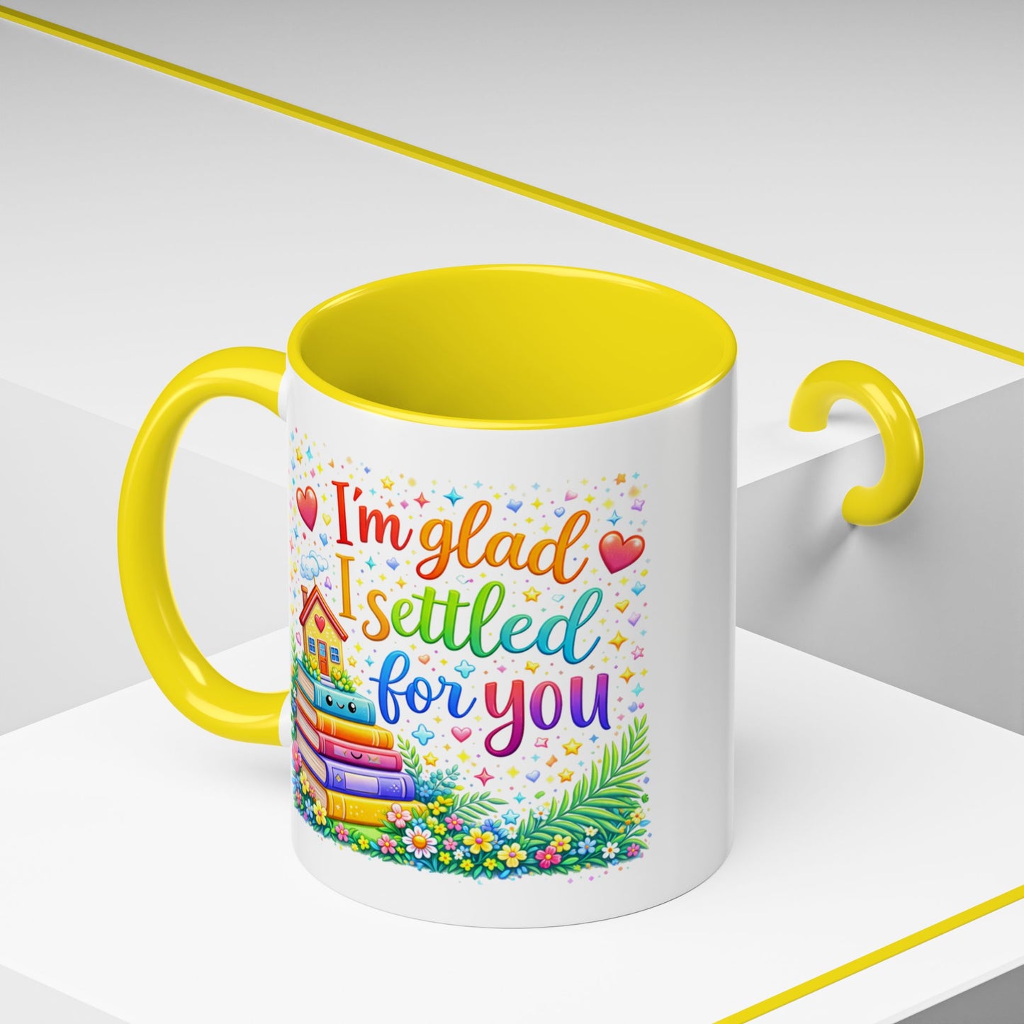 Anniversary Mug - I'm Glad I Settled For You