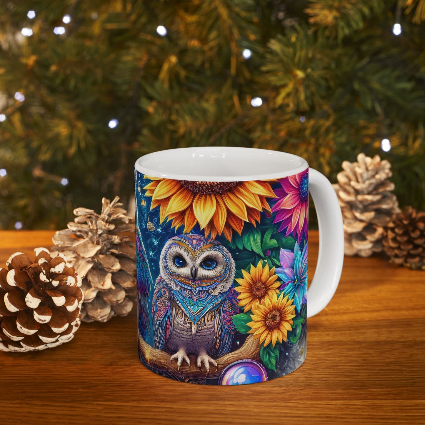 Artistic Mug - Majestic Owls