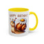 Birthday Mug - Snail Flower