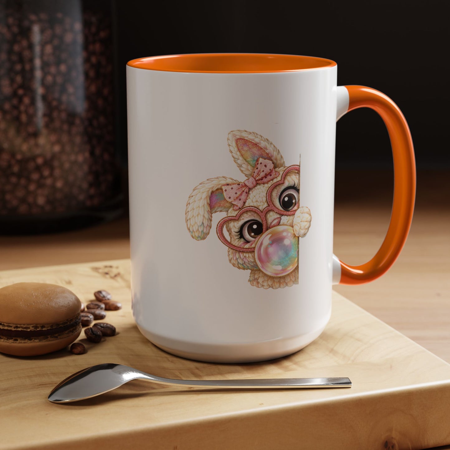 Easter Mug - Peaking Easter Bunny