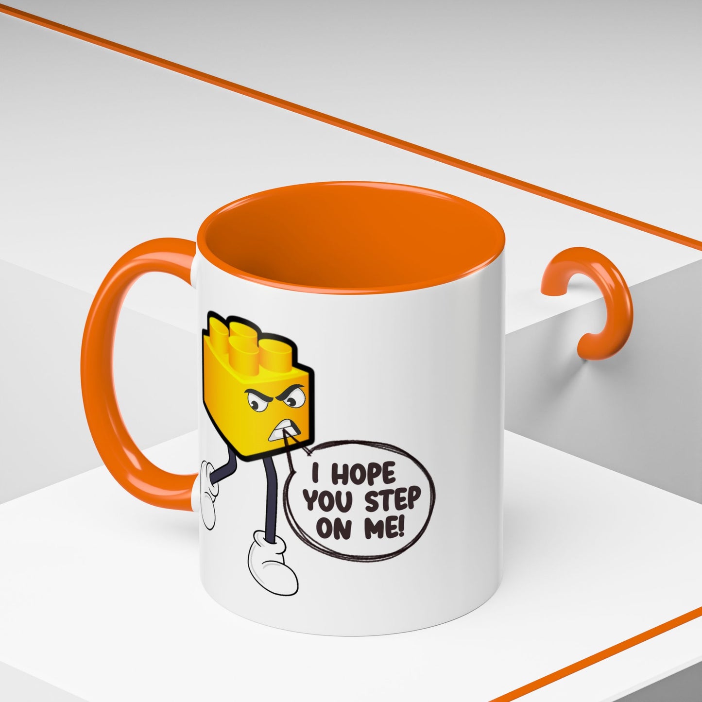 Humor Mug - I Hope You Step On Me