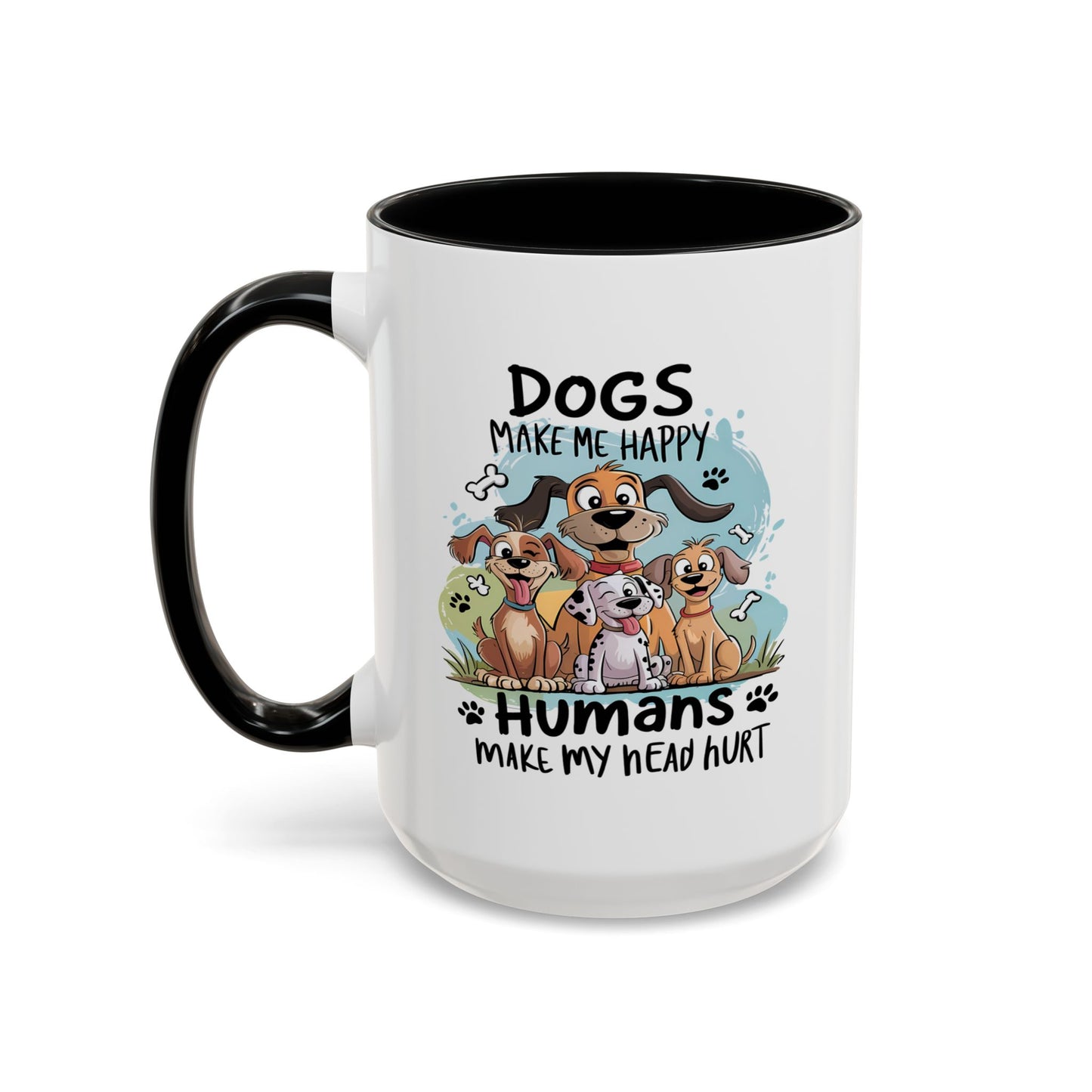 Animal Mug - Dogs Make Me Happy