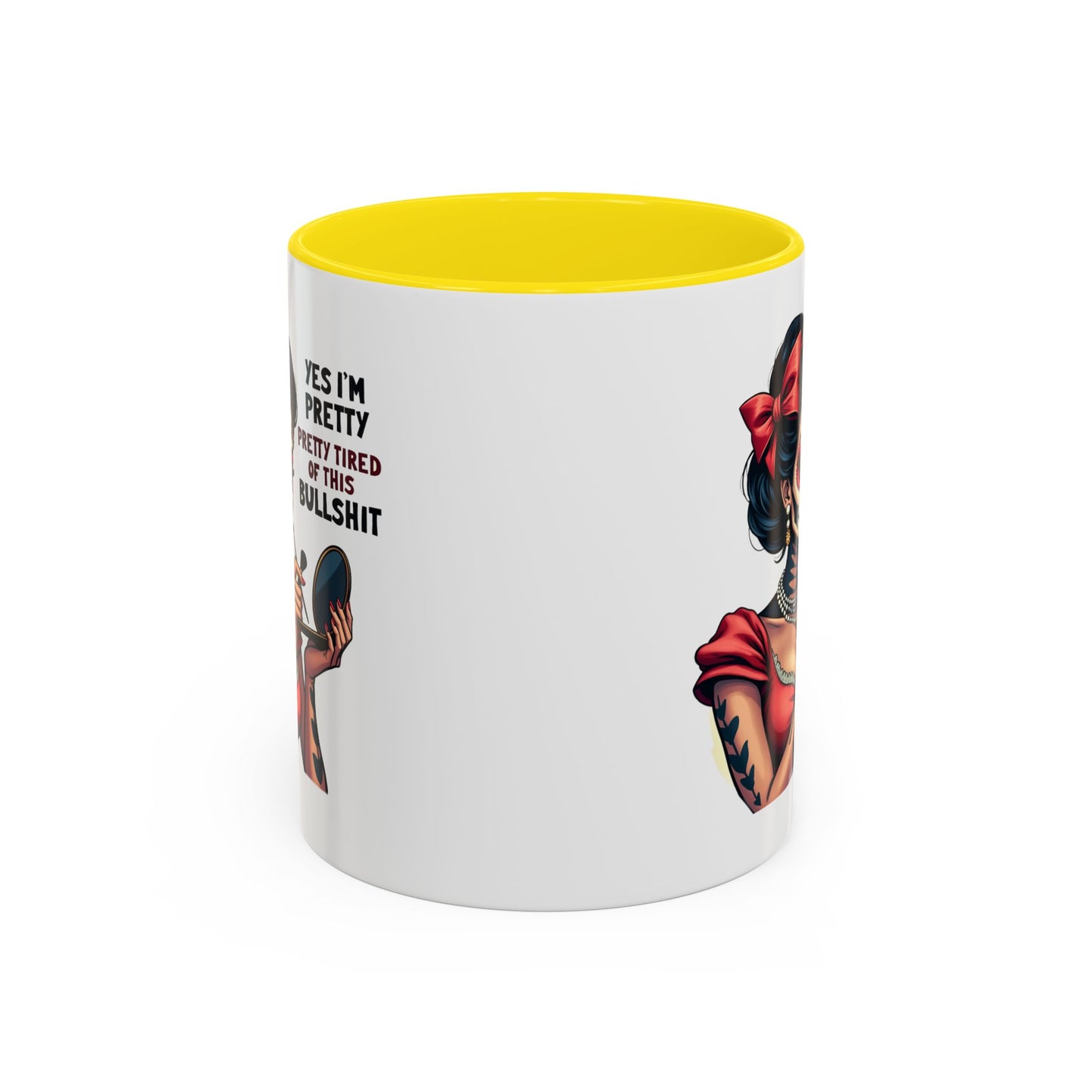 Adult Mug - Yes I'm Pretty