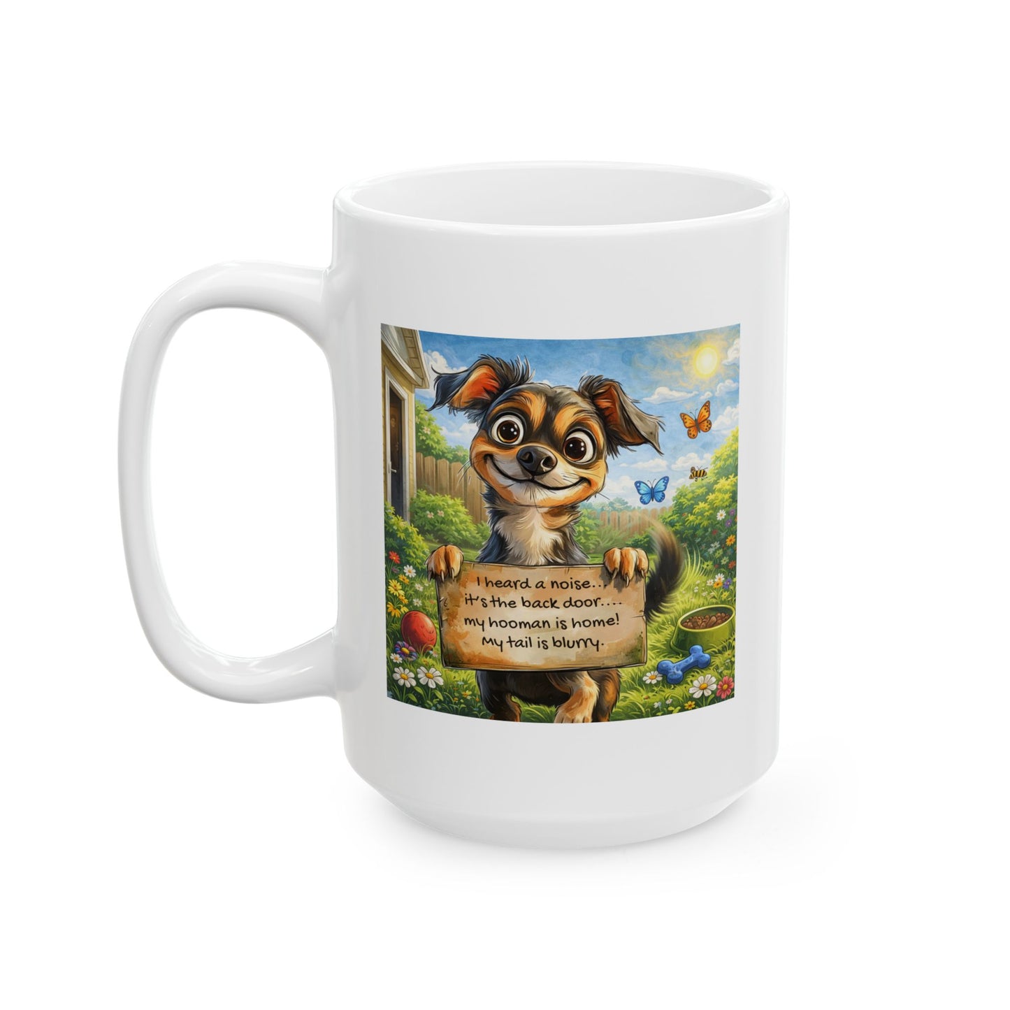 Animal Mug - I Heard A Noise....