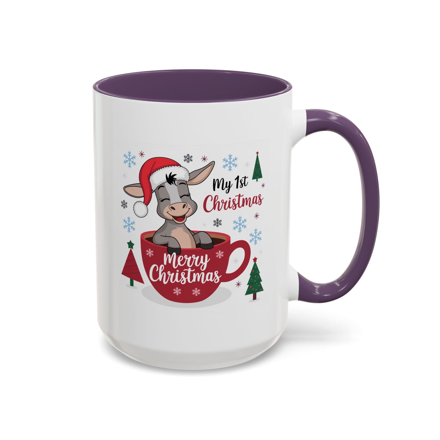 Christmas Mug - My First Christmas Donkey Cup