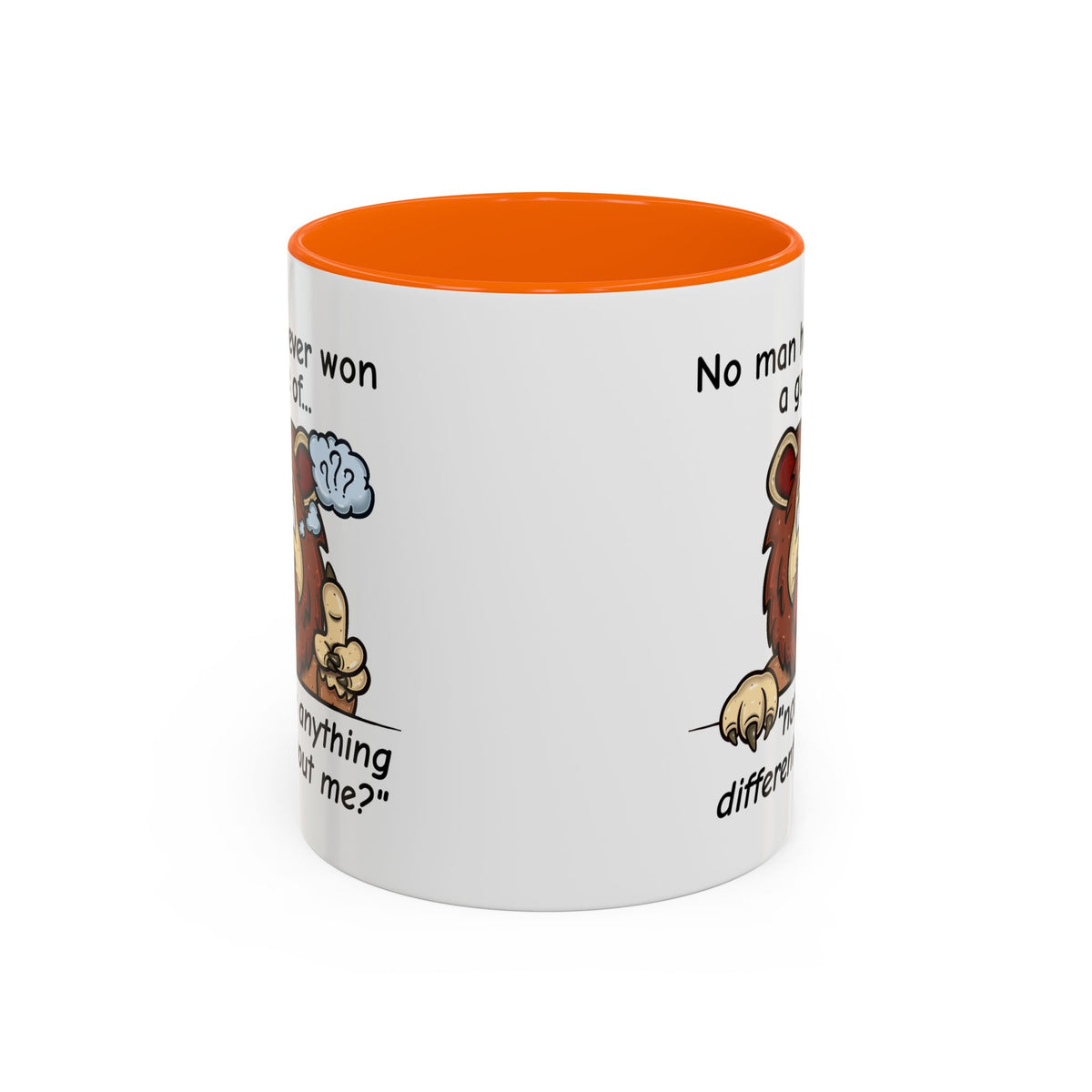 Humor Mug - No Man Has Ever Won a Game