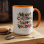 Christmas Mug - Merry Christmas Happy Holidays Decorative Text
