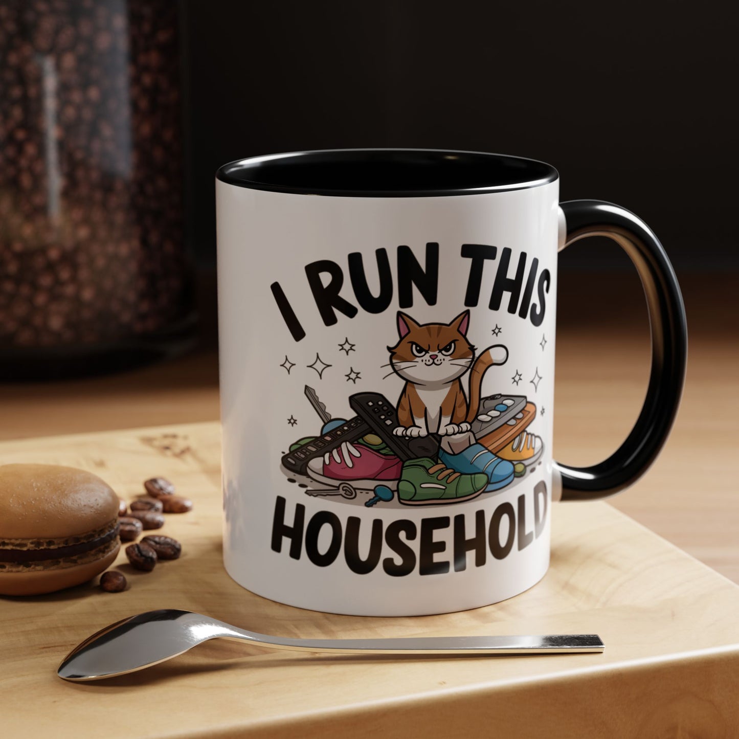 Animal Mug - I Run This Household