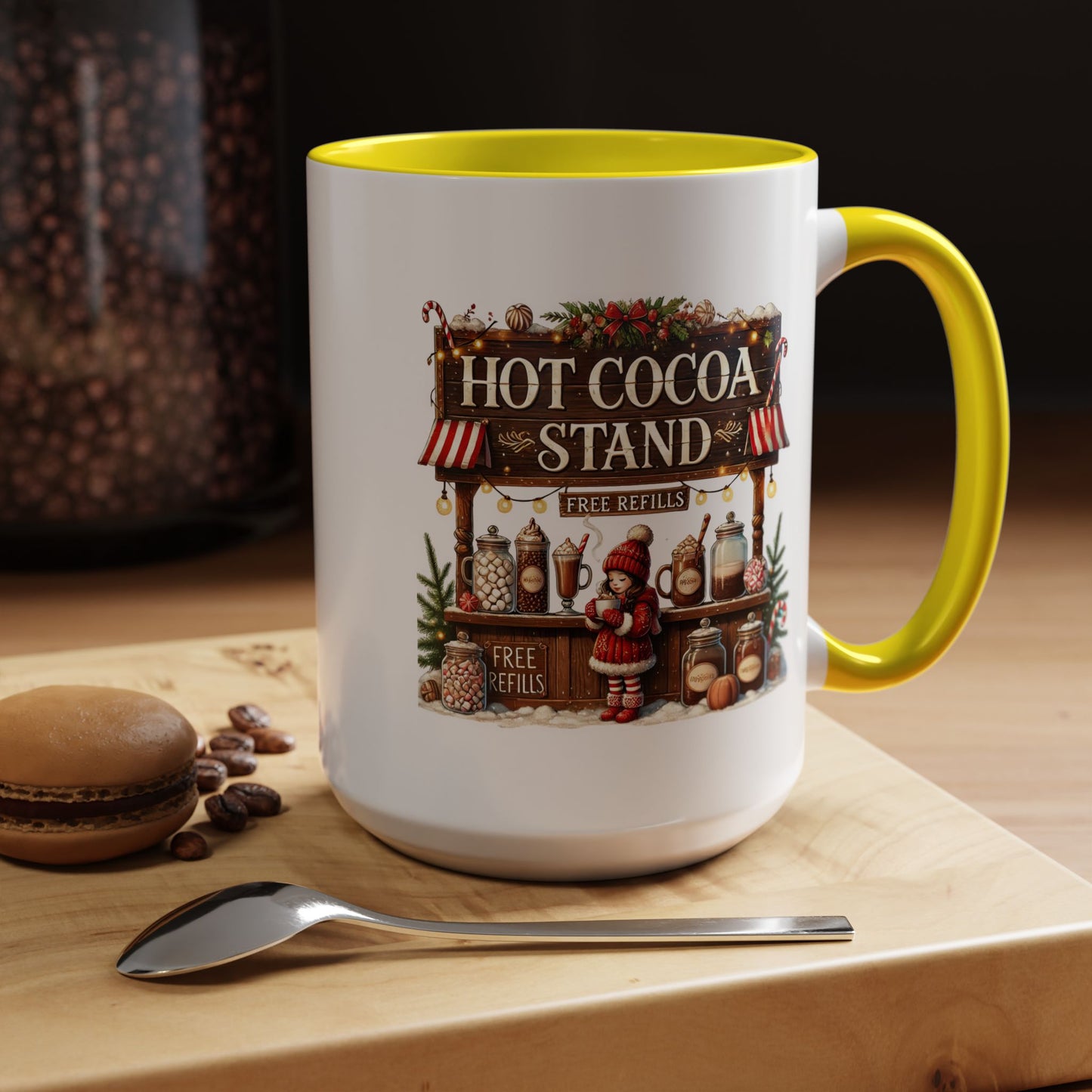 Christmas Mug - Hot Cocoa Stand Free Refills