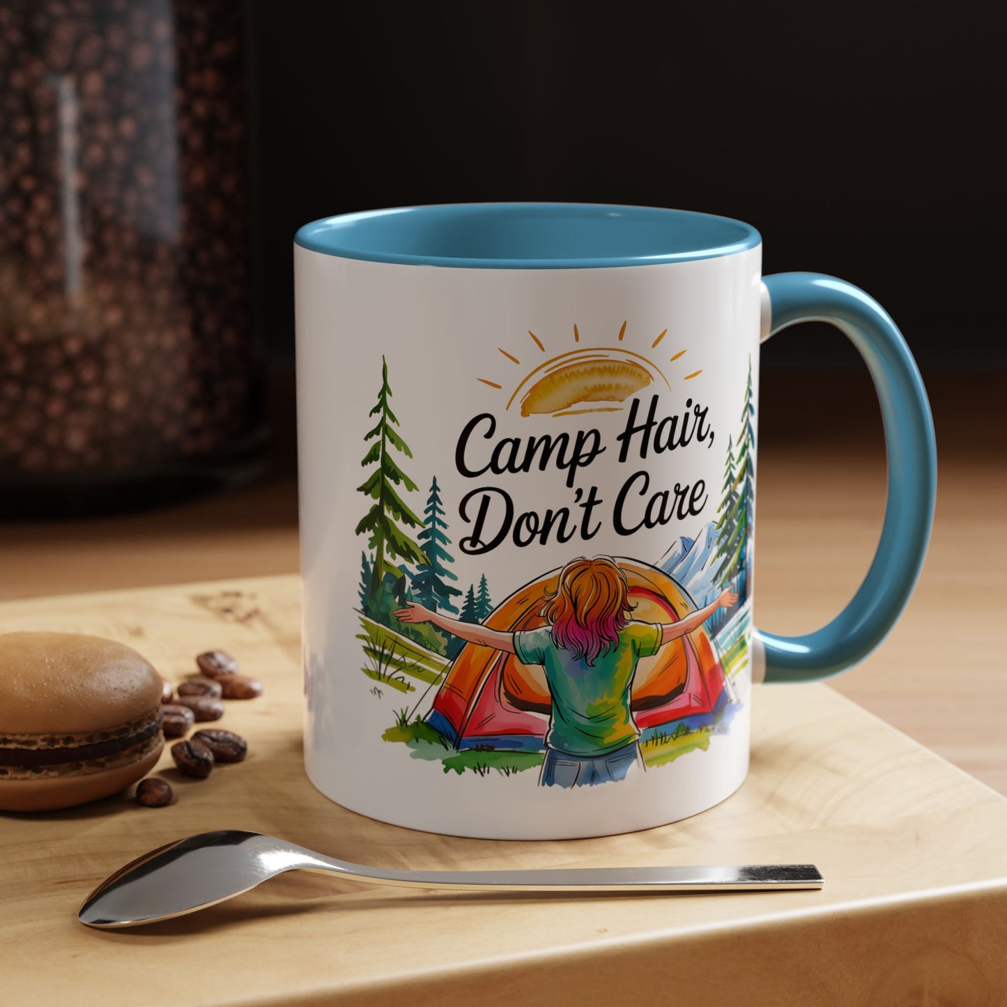 Adventure Mug - Camp Hair Don't Care