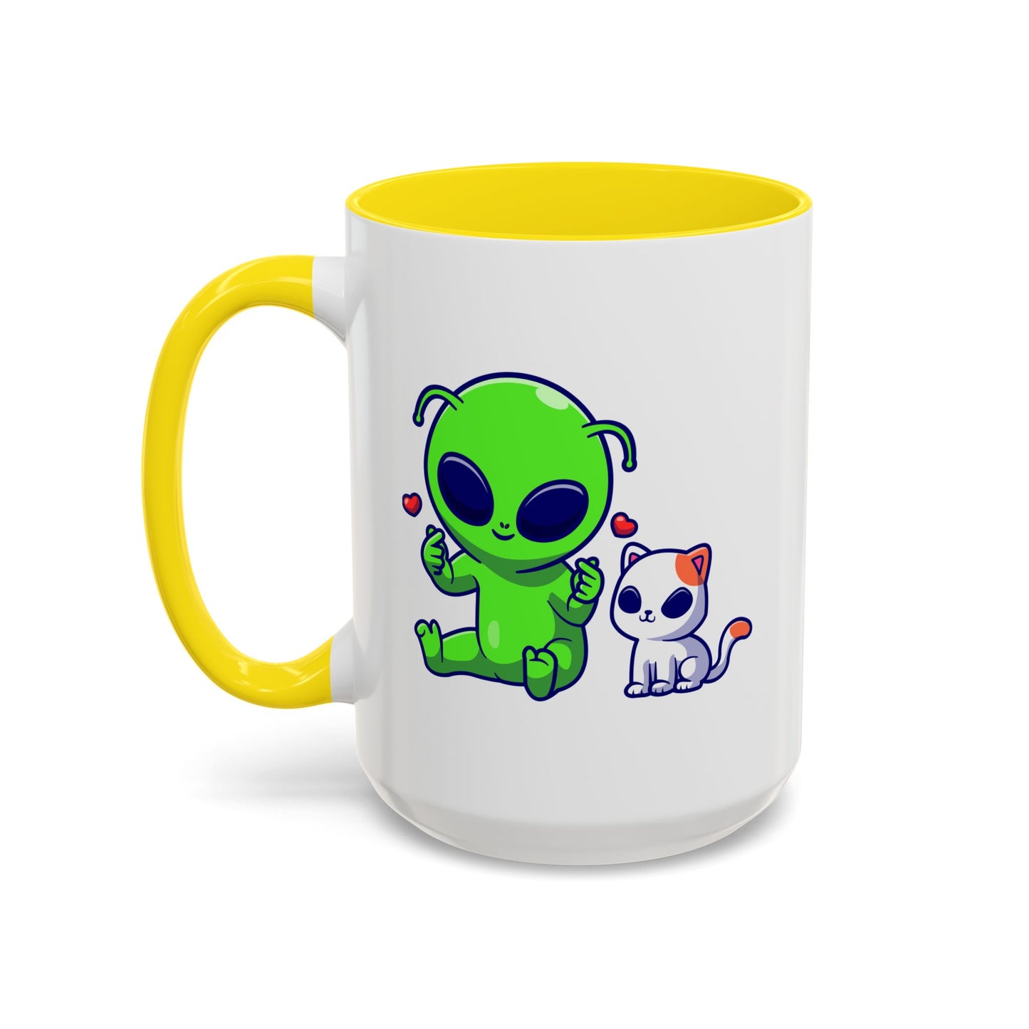 Alien Mug - Cute Alien Cat