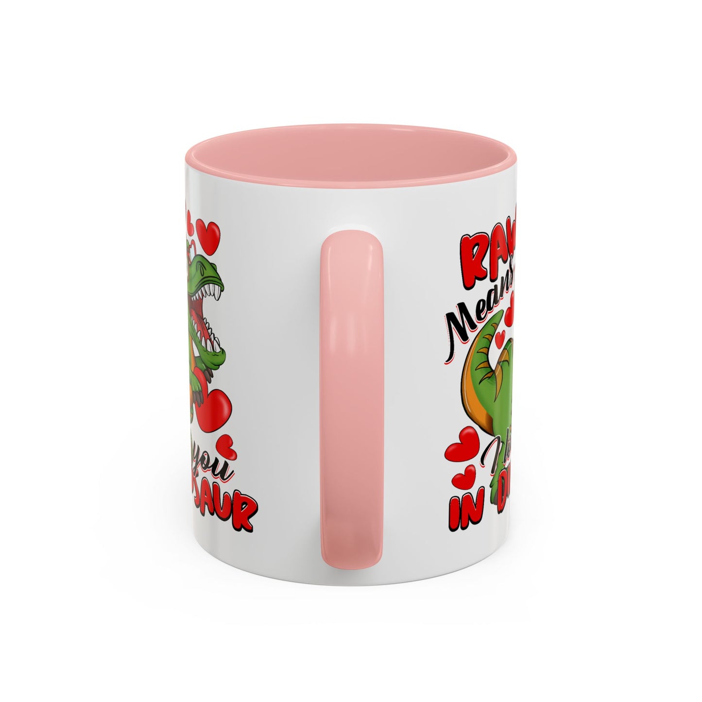 Anniversary Mug - Rawr Means I Love You