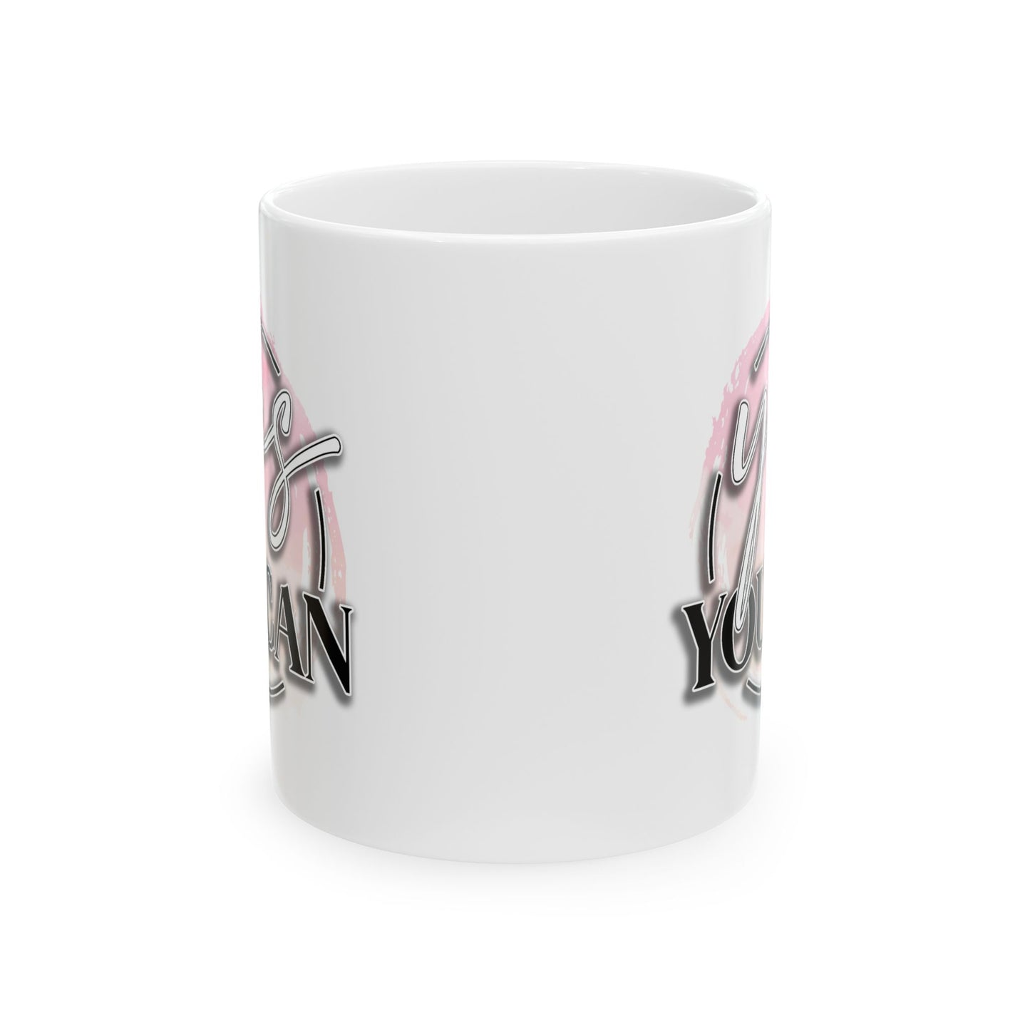 Motivation Mug - Yes You Can Circle