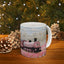 Artistic Mug - Felted Train 2