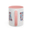 4th of July Mug - USA EST 1776 Floral