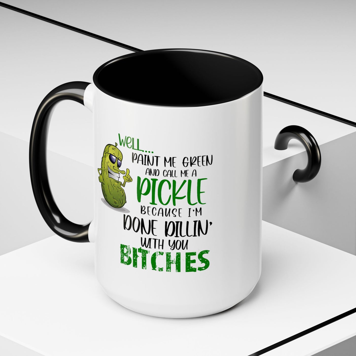 Adult Mug - Well Paint Me Green