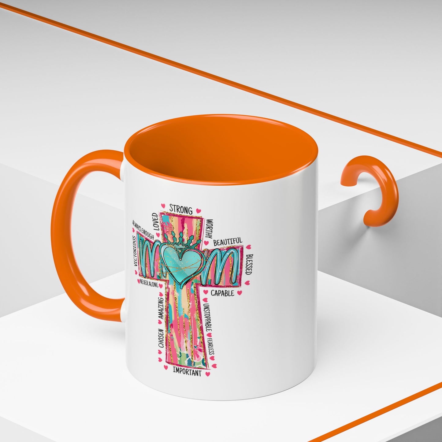 Religious Mug - Mom Cross