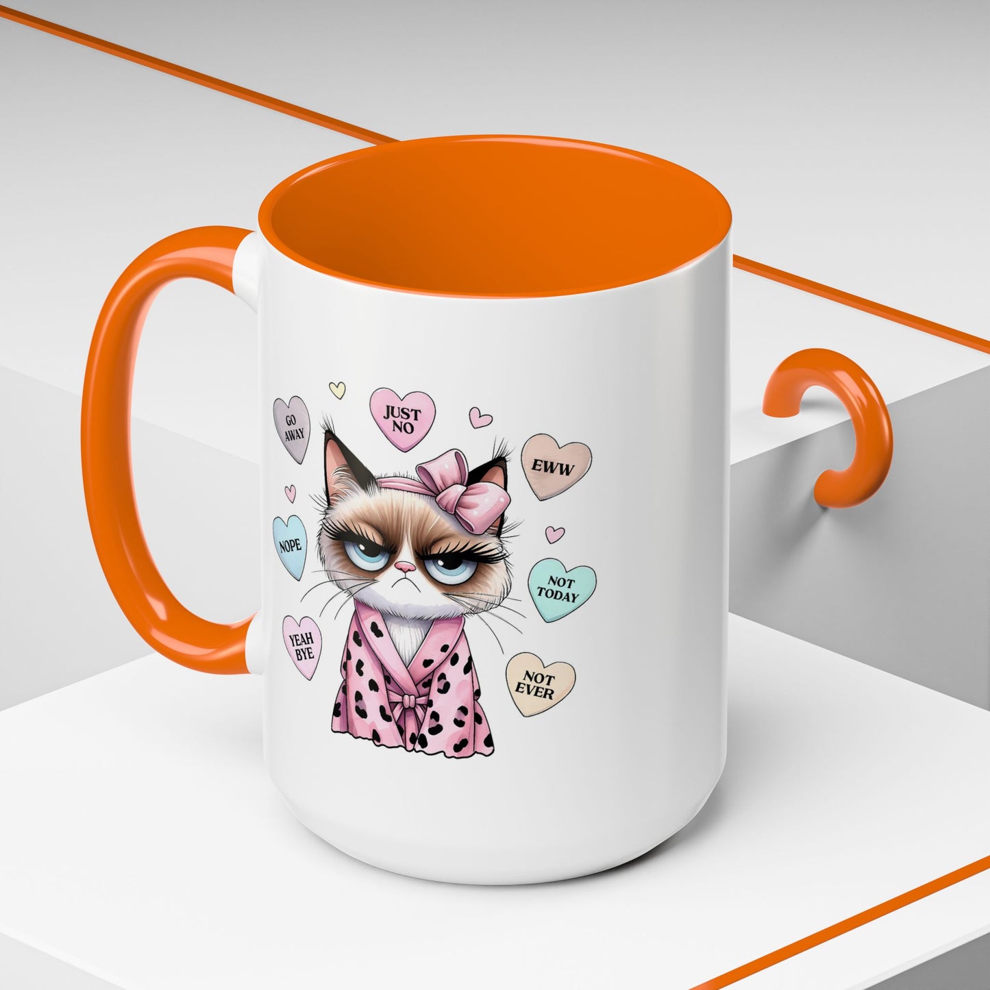 Animal Mug - Conversation Hearts