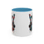 4th of July Mug - Skeleton with American Flag