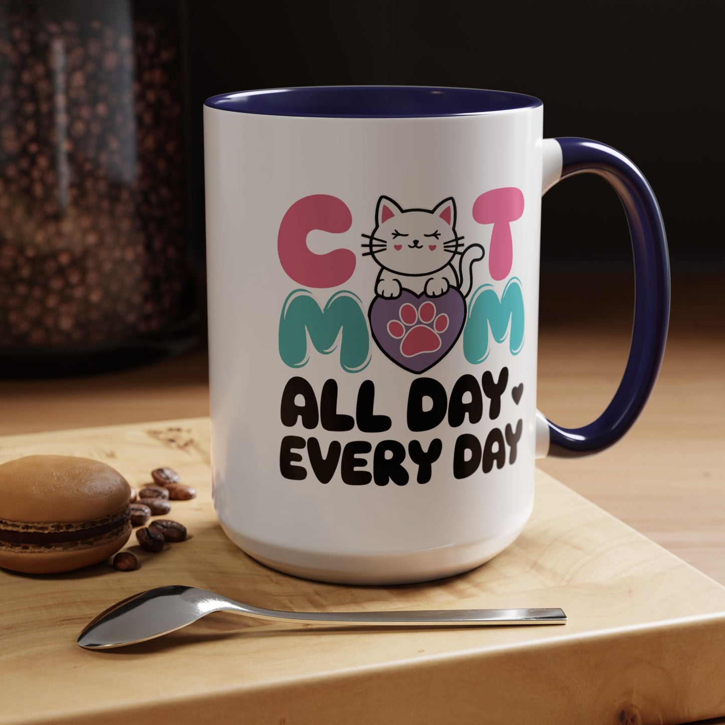Animal Mug - Cat Mom All Day