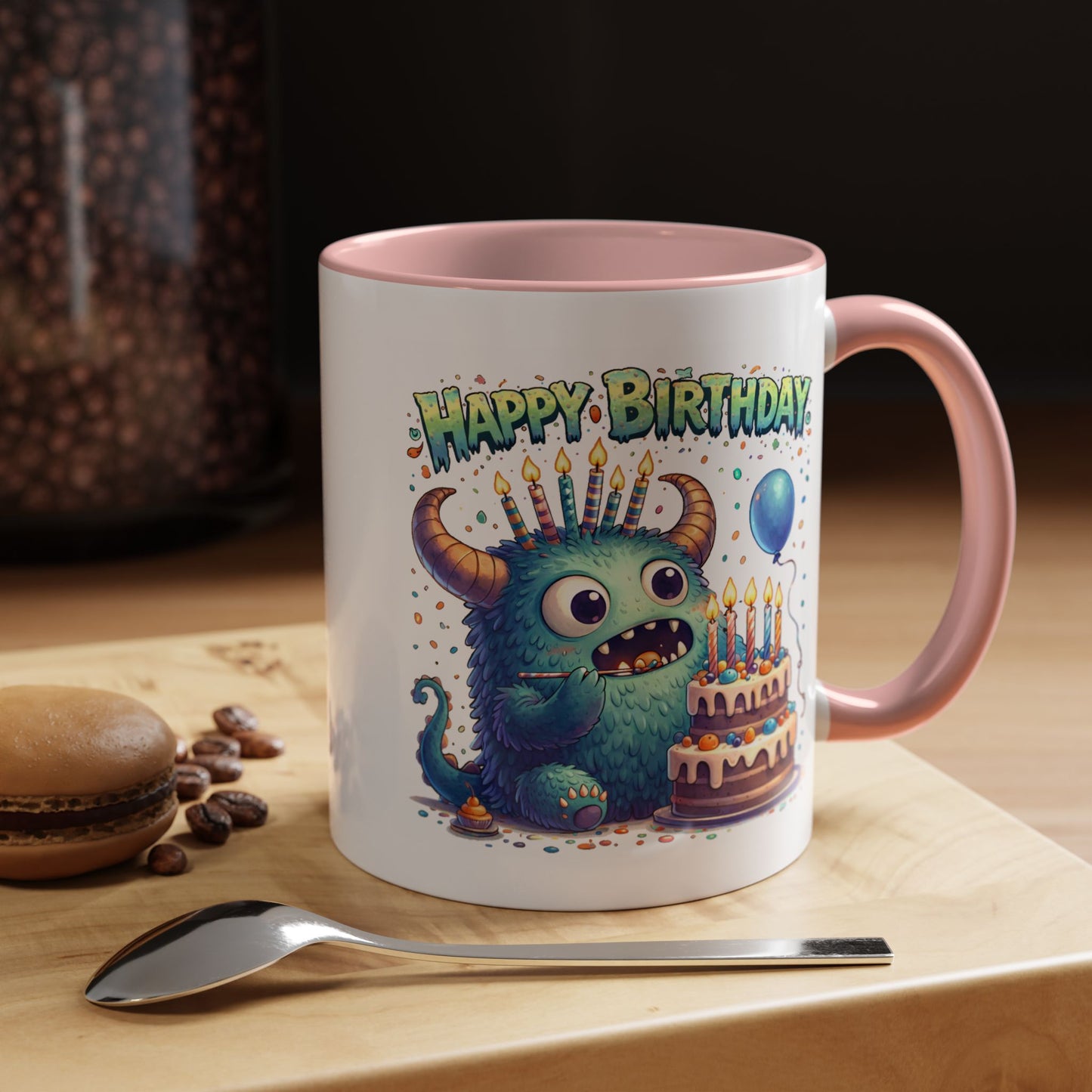 Birthday Mug - Monster Cake