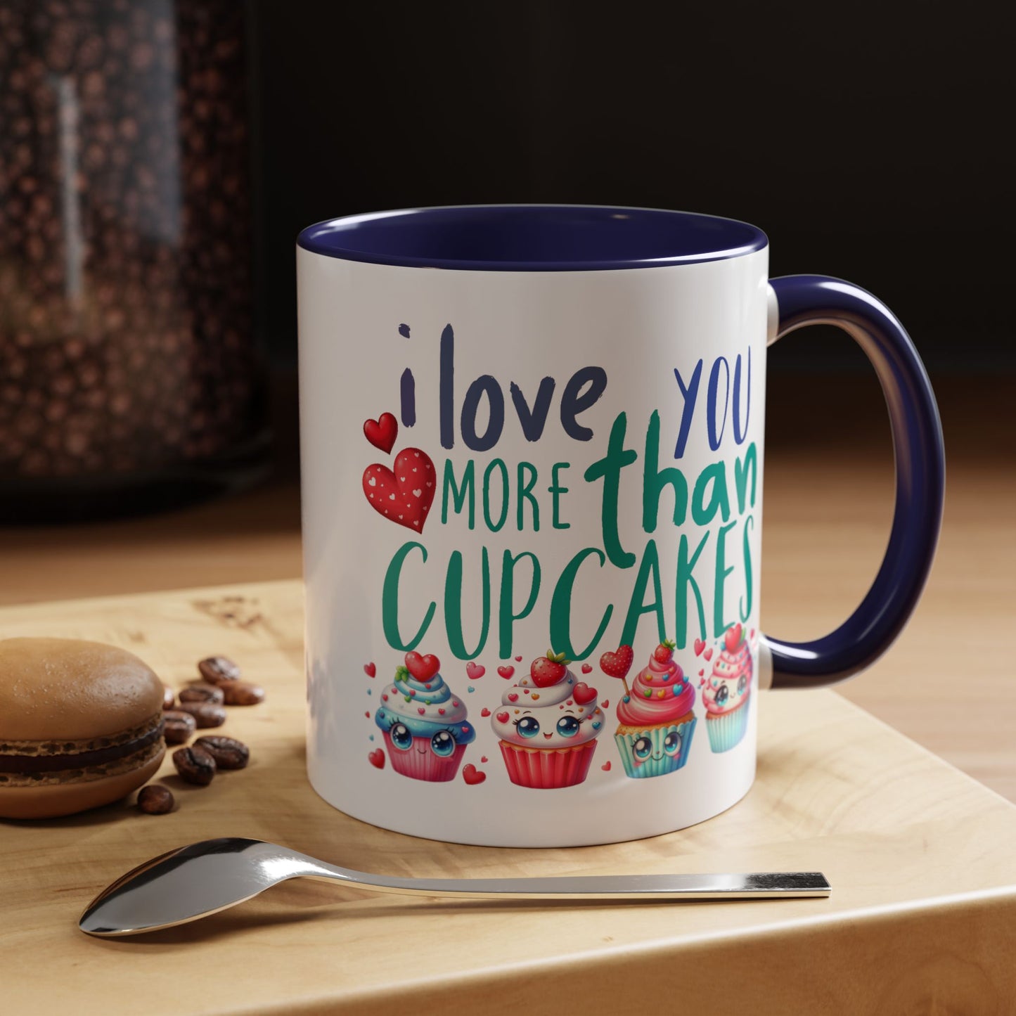 Anniversary Mug - I Love You More Than Cupcakes