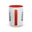 Christmas Mug - Blue Snowman Family