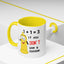 Adult Mug - One Plus One Equals Three