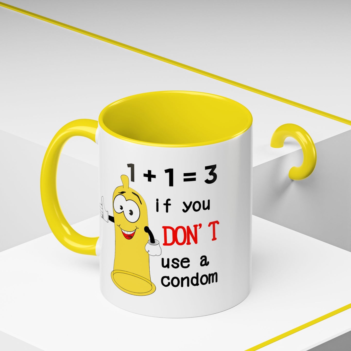 Adult Mug - One Plus One Equals Three
